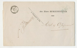 Naamstempel Elst 1871 - Distributiestempel - Lettres & Documents