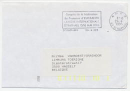 Cover / Postmark France 1993 Esperanto Congress - Esperanto