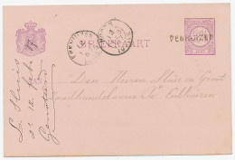 Naamstempel Venhuizen 1887 - Lettres & Documents