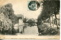 CPA - ABBEVILLE - VUE SUR LA SOMME, LE PONT-NEUF - Abbeville