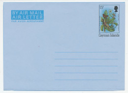 Postal Stationery Cayman Islands Butterfly - Lizzard - Other & Unclassified