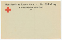 Rode Kruis Correspondentie Kaart WOII - Middelburg - Unclassified