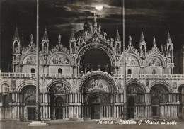AD100 Venezia - Basilica Di San Marco Di Notte - Notturno Night Nuit Nacht Noche / Non Viaggiata - Venezia (Venice)