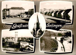 73852705 Solingen Graf Wilhelm Platz Blick Zur Stadt Hauptbahnhof Sengbachtalspe - Solingen
