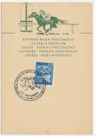 Card / Postmark Austria 1946 Horse Races - Ippica