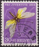 1954 Schweiz Pro Juventute ° Zum:CH J156,Yt:CH 556, Mi:CH 605, Schmewetterlingshaft, Insekten - Used Stamps