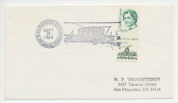 Cover / Postmark USA 1983 Tram - Trains