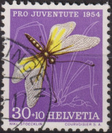 1954 Schweiz Pro Juventute ° Zum:CH J156,Yt:CH 556, Mi:CH 605, Schmewetterlingshaft, Insekten - Used Stamps