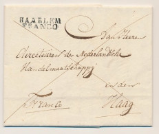 HAARLEM FRANCO - S Gravenhage 1828 - ...-1852 Vorläufer