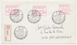 Regisered Cover / Postmark Belgium 1989 Salvation Army Guitar - Acordion - Red Kettle - Other & Unclassified