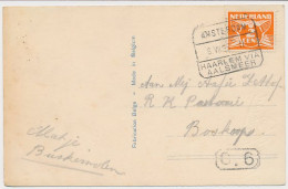 Treinblokstempel : Amsterdam - Haarlem Via Aalsmeer II 1926 - Ohne Zuordnung