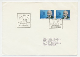Cover / Postmark Finland 1968 Topelius - Writer - Scrittori