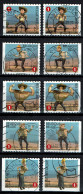 België OBP 3888/3892 - Zegels Uit Boekje B101 - Suske En Wiske, Bande Dessinée Bob Et Bobette - Used Stamps