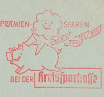 Meter Cover Germany 1959 Saving Bank - Piggy Bank - Non Classés