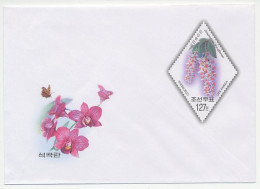 Postal Stationery Korea 2007 Orchid - Other & Unclassified