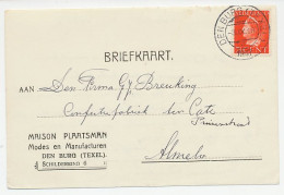 Firma Briefkaart Den Burg Texel 1947 - Manufacturen - Ohne Zuordnung