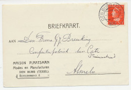 Firma Briefkaart Den Burg Texel 1947 - Manufacturen - Zonder Classificatie