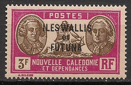 WALLIS ET FUTUNA - 1930-38 - N°YT. 62 - Bougainville 3f - Neuf Luxe ** / MNH / Postfrisch - Ungebraucht