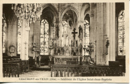 CPA - CHAUMONT EN VEXIN - EGLISE SAINT-JEAN-BAPTISTE - INTERIEUR - Chaumont En Vexin