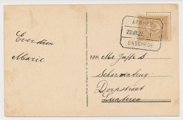 Treinblokstempel : Arnhem - EnschedeI 1922 - Unclassified