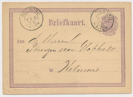 Briefkaart G. 7 Firma Blinddruk Tilburg 1876 - Ganzsachen
