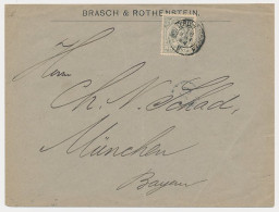 Trein Kleinrondstempel Rotterdam - Vlissingen V 1894 - Lettres & Documents
