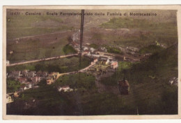 Cartolina - Cassino - Scalo Ferroviario Visto Dalla Funivia Montecassino - Frosinone - Frosinone