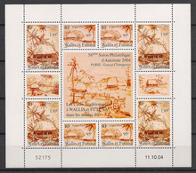 WALLIS ET FUTUNA - 2004 - Bloc Feuillet BF N°YT. 18 - Cases Traditionnelles - Neuf Luxe ** / MNH / Postfrisch - Blocchi & Foglietti