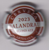 CHAPA DE CERVEZA ARTESANA BALANDRAU BLOND ALE 2023 (BEER-BIERE) CORONA - Birra