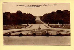 78. VERSAILLES – Le Bassin De Latone Et Le Tapis Vert (voir Scan Recto/verso) - Versailles (Château)