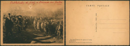 Carte Postale - Guerre D'Espagne : Distribution De Pain Au Camp Du Boulou (n°24, Trou De Punaise) - Andere & Zonder Classificatie