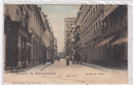 Blankenberghe. La Rue De L'église. * - Blankenberge