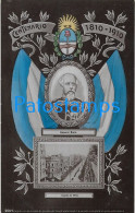 227724 ARGENTINA CENTENARY PATROTIC FLAG HERALDRY BS AS AVENIDA DE MAYO PROCER GRAL ROCA POSTCARD - Argentinien