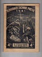 ALMANACH DE LA BONNE PRESSE 1941 . Librairies Catholiques .  - Autres & Non Classés