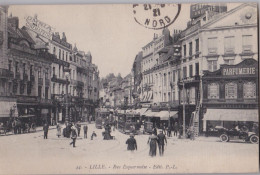 Lille Rue Esquermoise Parfumerie Tramway Oxo Kub Omnia Cinéma Pathé - Lille