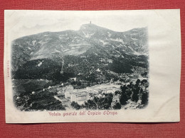 Cartolina - Veduta Generale Dell'Ospizio D'Oropa - 1900 Ca. - Biella