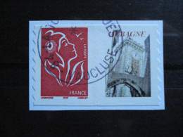 3802Aa TVP Rouge  ITVF  Petite  Vignette   De 2005-06 Oblitéré Avec Cachet Rond ******* - Usados