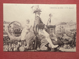 Cartolina - Carnaval De Nice - S. M. Carnaval - 1910 Ca. - Non Classés