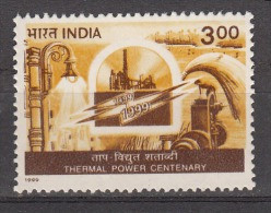 INDIA, 1999, Centenary Of Thermal Power In India,  MNH, (**) - Unused Stamps