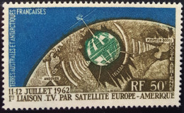 TIMBRE TAAF PA 6 Télécommunications Spatiales - Unused Stamps