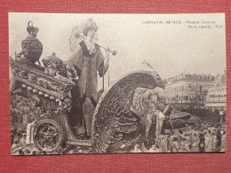 Cartolina - Carnaval De Nice - Madame Carnaval - 1910 Ca. - Sin Clasificación