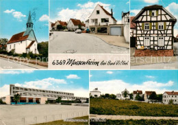 73852298 Massenheim Bad Vilbel Kirche Breitestrasse Mittelpunktschule Teilansich - Bad Vilbel