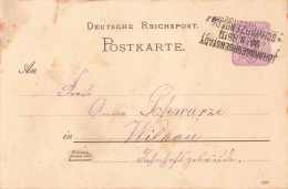 Bahnpost (Ambulant; R.P.O./T.P.O.) Johanngeorgenstadt-Schwarzenberg (ZA2461) - Briefe U. Dokumente