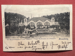 Cartolina - Strassburg - Die Haupt Restauration In Der Orangerie - 1900 - Non Classés