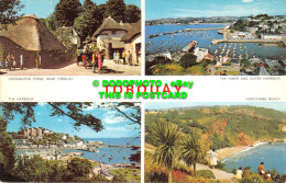 R519529 Torquay. The Harbour. Oddicombe Beach. Jarrold. Multi View - Mondo