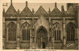 CPA - CARENTAN - EGLISE NOTRE-DAME - Carentan