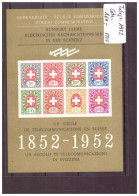 FEUILLET TELEGRAPHE 1952 - COTE: 160.- - Bloques & Hojas