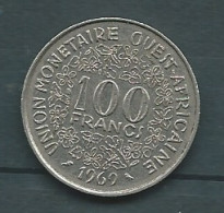 Afrique De L'Ouest - 100 Francs 1969   Pieb 25201 - Other - Africa