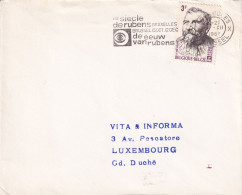 AVEC LES VOEUX DE LA POSTE MET DE WENSEN VAN DE POST 14 Juillet 1965 1865 Belgique - Covers