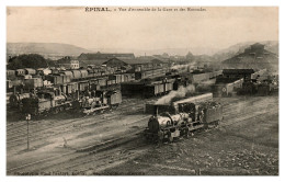 Epinal - Vue D'ensemble De La Gare Et Des Rotondes - Epinal